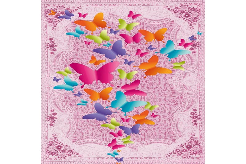 Matte (140x220) Homefesto 4 - Flerfarget - Tekstiler - Tepper & Matter - Orientalske tepper