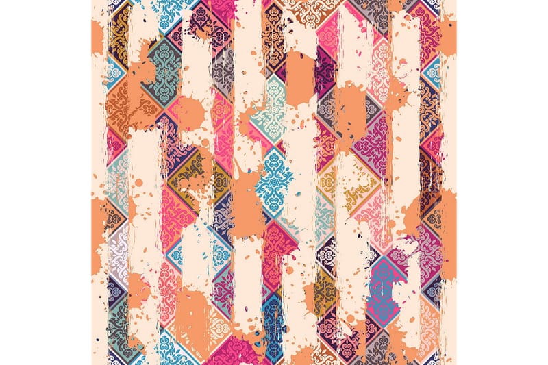 Matte (140x220) Homefesto 4 - Flerfarget - Tekstiler - Tepper & Matter - Orientalske tepper