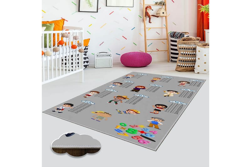 Matte (140x220) Homefesto 5 - Flerfarget - Tekstiler - Tepper & Matter - Orientalske tepper