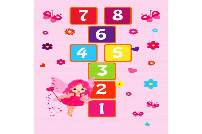 Matte (140x220) Homefesto 5 - Flerfarget - Tekstiler - Tepper & Matter - Orientalske tepper