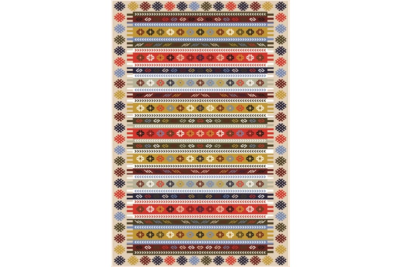 Matte (160 x 230) Homefesto - Bomull - Flerfarget/Fløyel - Tekstiler - Tepper & Matter - Orientalske tepper