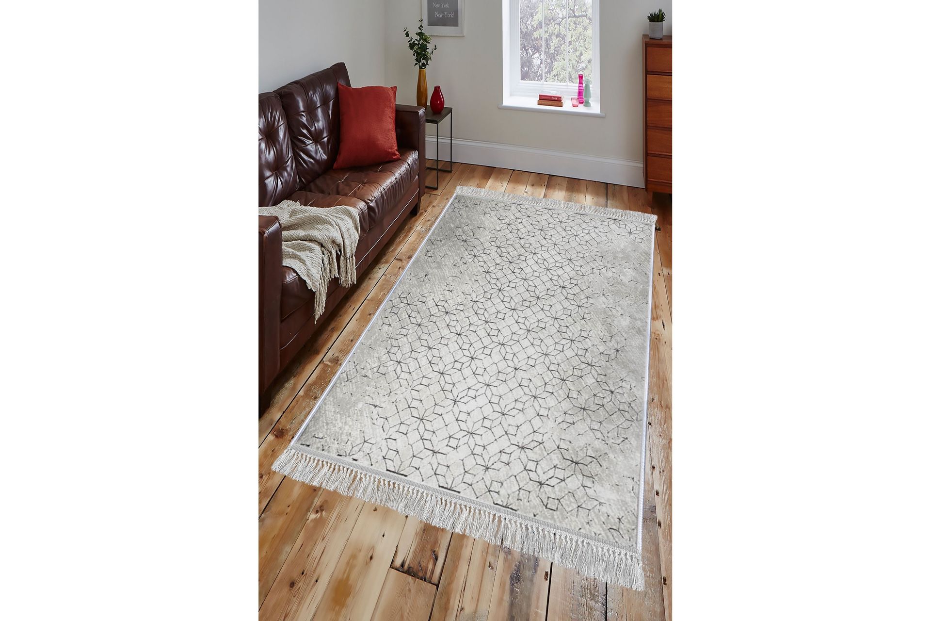 Matte (160 x 230) Homefesto - Bomull - Flerfarget/Fløyel - Tekstiler - Tepper & Matter - Orientalske tepper