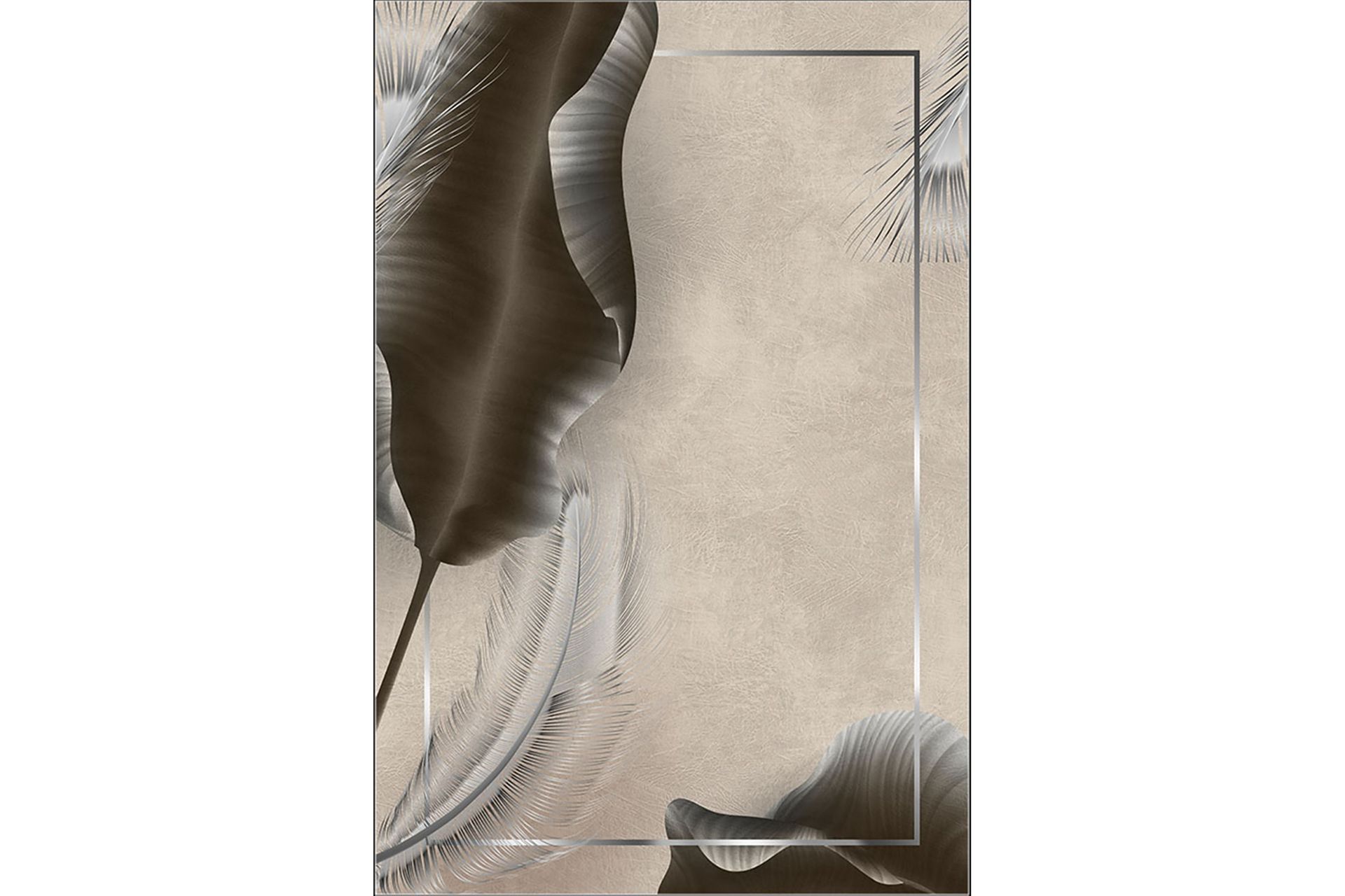 Matte (160 x 230) Homefesto - Bomull - Flerfarget/Fløyel - Tekstiler - Tepper & Matter - Orientalske tepper