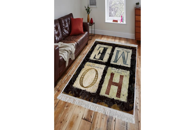 Matte (160 x 230) Homefesto - Bomull - Flerfarget/Fløyel - Tekstiler - Tepper & Matter - Orientalske tepper