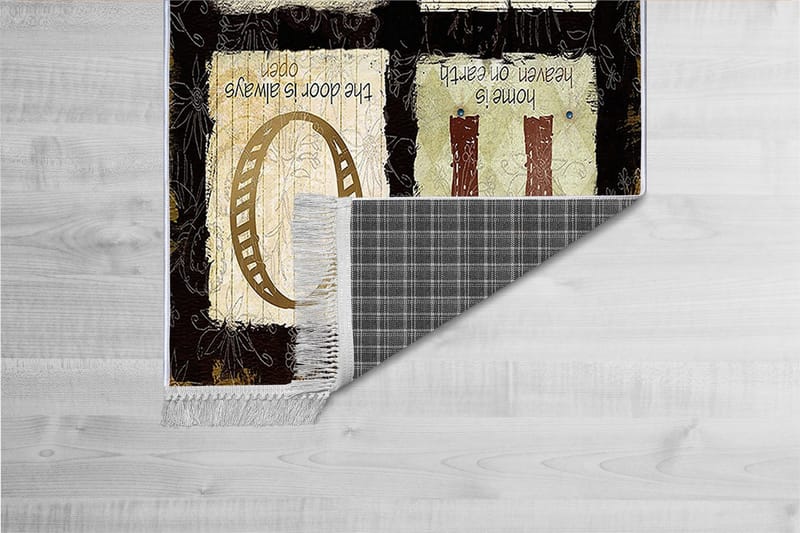 Matte (160 x 230) Homefesto - Bomull - Flerfarget/Fløyel - Tekstiler - Tepper & Matter - Orientalske tepper