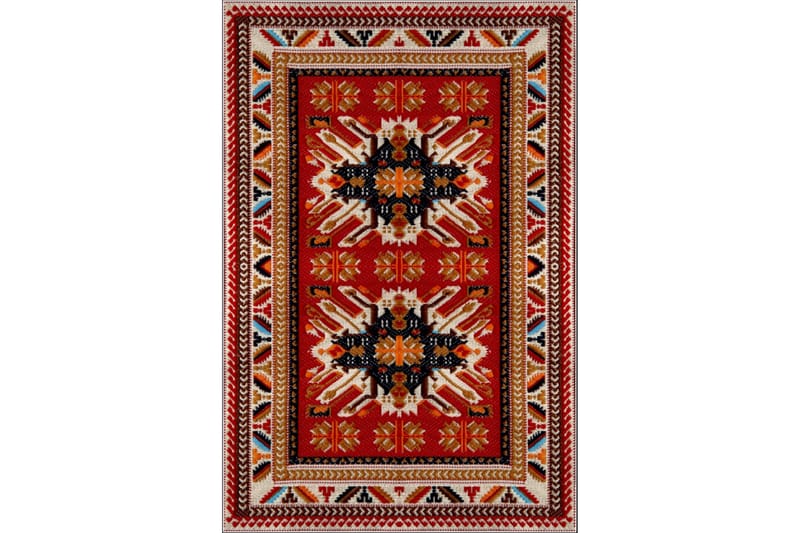 Matte (160 x 230) Homefesto - Bomull - Flerfarget/Fløyel - Tekstiler - Tepper & Matter - Orientalske tepper