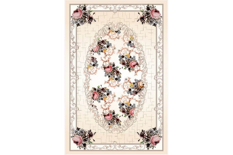 Matte (160 x 230) Homefesto - Bomull - Flerfarget/Fløyel - Tekstiler - Tepper & Matter - Orientalske tepper