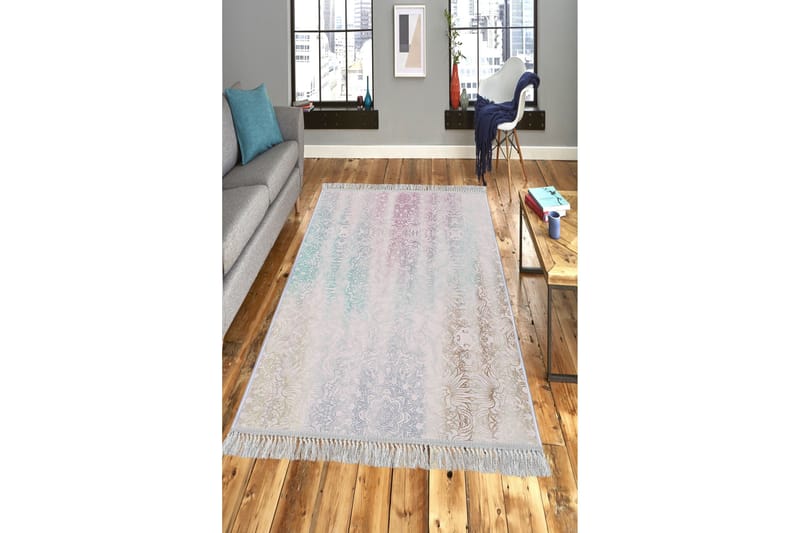 Matte (160 x 230) Homefesto - Bomull, Flerfarget/Fløyel