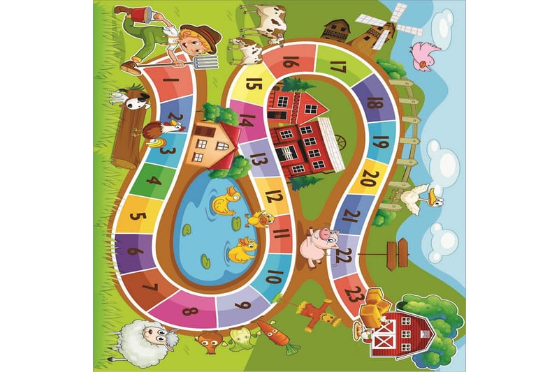 Matte (160x230) Homefesto 4 - Flerfarget - Tekstiler - Tepper & Matter - Orientalske tepper