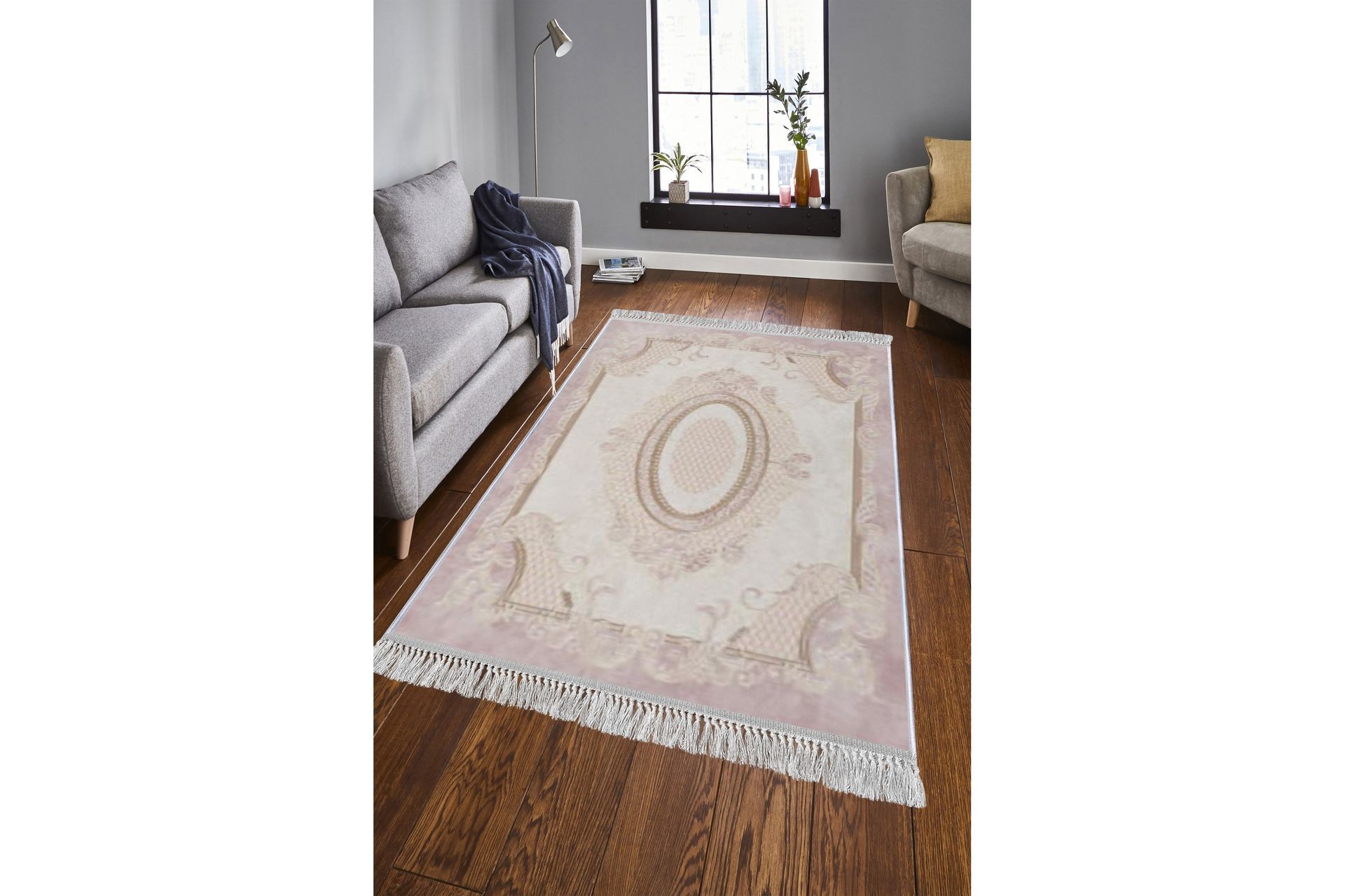 Matte (180 x 280) Homefesto - Bomull - Flerfarget/Fløyel - Tekstiler - Tepper & Matter - Orientalske tepper