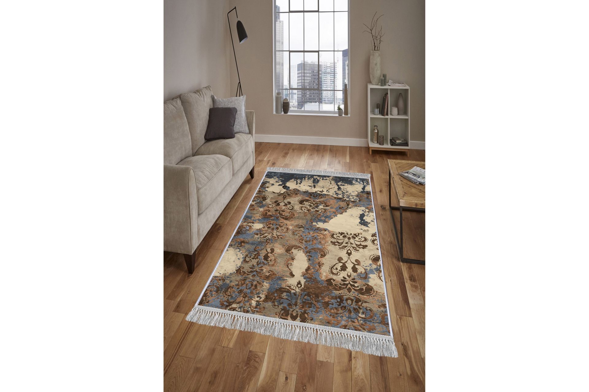 Matte (180 x 280) Homefesto - Bomull - Flerfarget/Fløyel - Tekstiler - Tepper & Matter - Orientalske tepper