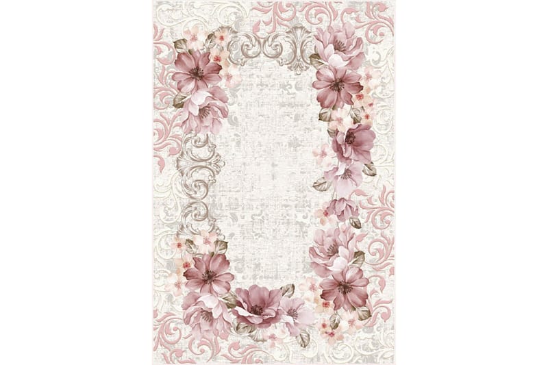 Matte (180 x 280) Homefesto - Bomull, Flerfarget/Fløyel