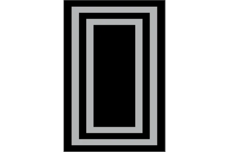 Matte (180 x 280) Homefesto - Bomull, Flerfarget/Fløyel