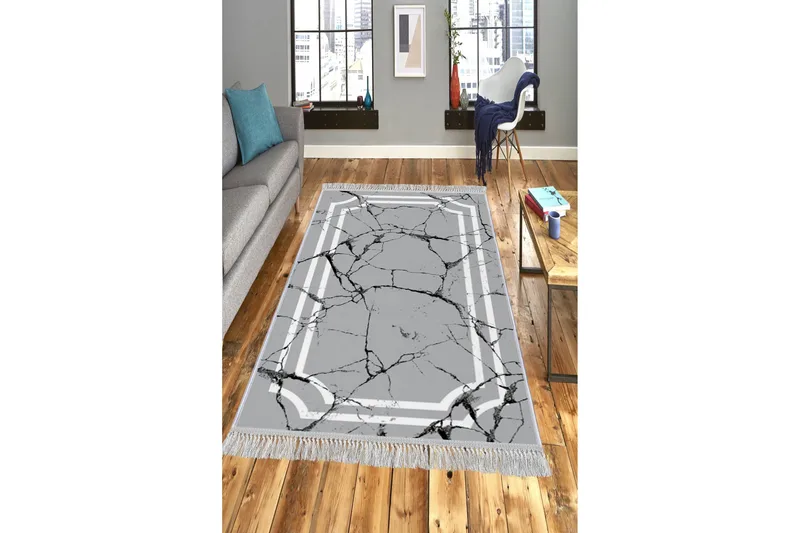 Matte (180 x 280) Homefesto - Bomull, Flerfarget/Fløyel