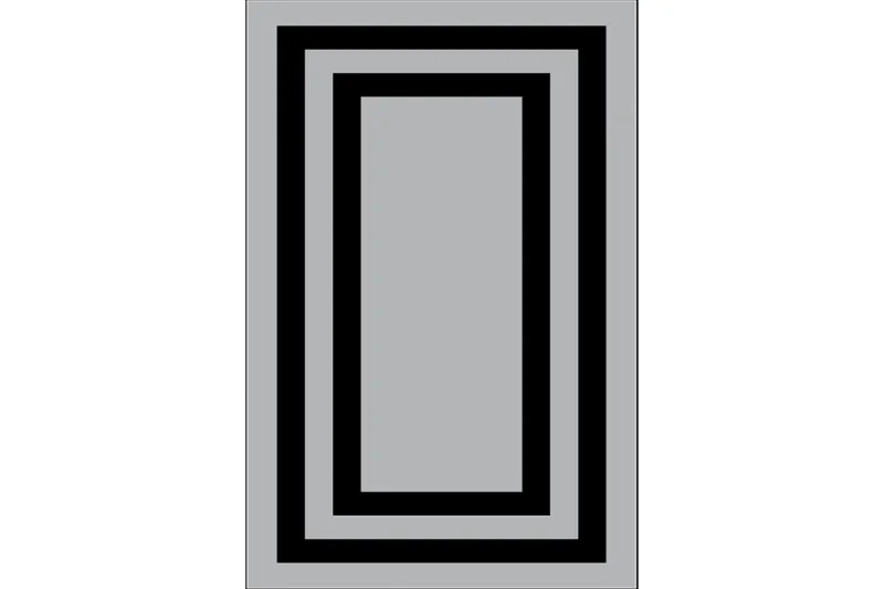 Matte (180 x 280) Homefesto - Bomull, Flerfarget/Fløyel