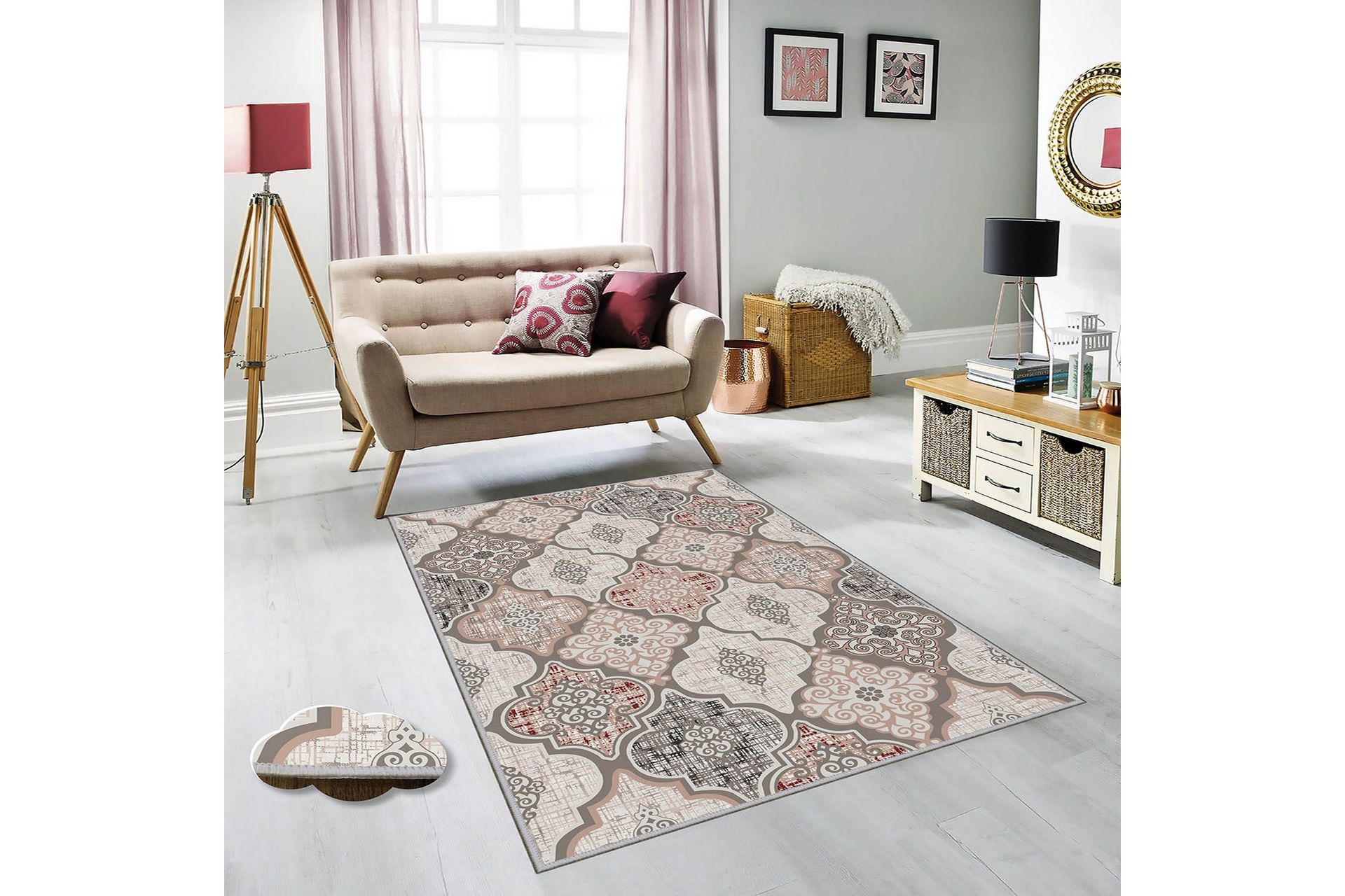 Matte (180x280) Homefesto 4 - Flerfarget - Tekstiler - Tepper & Matter - Orientalske tepper