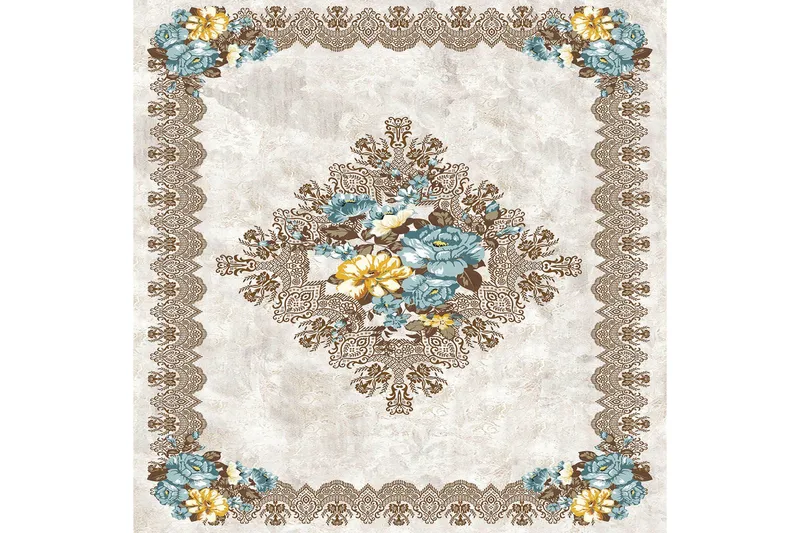 Matte (180x280) Homefesto 4, Flerfarget