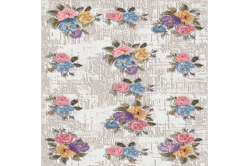 Matte (180x280) Homefesto 4, Flerfarget