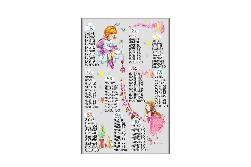 Matte (180x280) Homefesto 5, Flerfarget