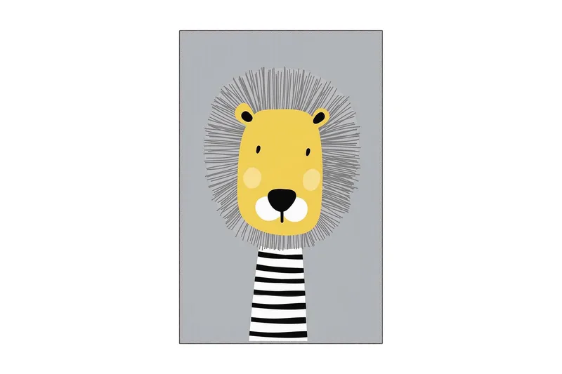 Matte (180x280) Homefesto 5, Flerfarget