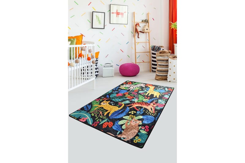 Matte (200 x 290) Chilai - Kids - Flerfarget/Fløyel - Tekstiler - Tepper & Matter - Orientalske tepper