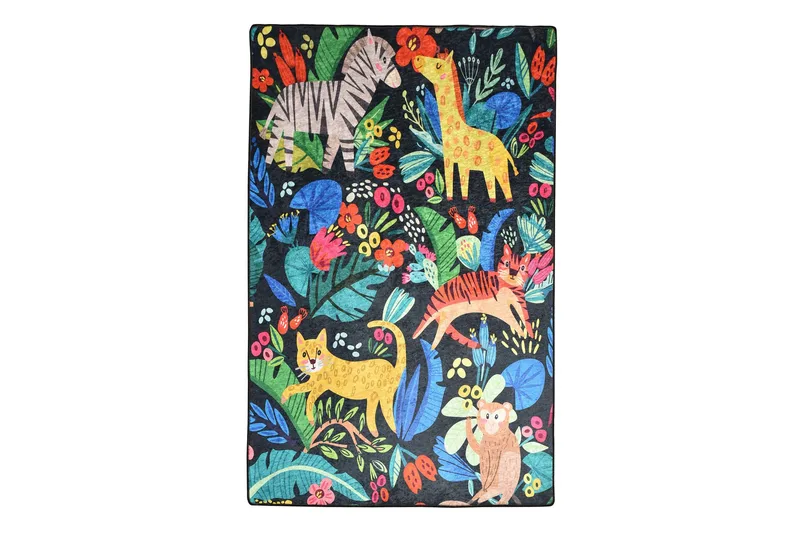 Matte (200 x 290) Chilai - Kids, Flerfarget/Fløyel