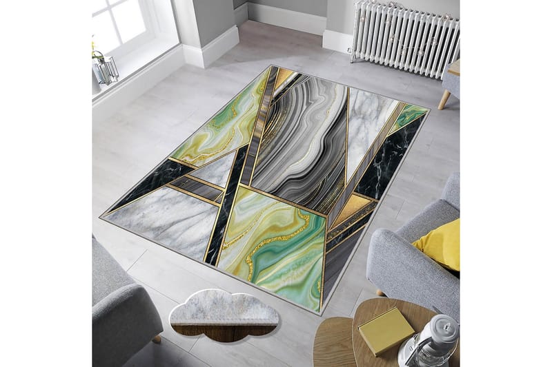 Matte (80 x 120) Homefesto 4 - Flerfarget - Tekstiler - Tepper & Matter - Orientalske tepper