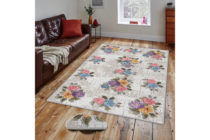 Matte (80 x 120) Homefesto 4 - Flerfarget - Tekstiler - Tepper & Matter - Orientalske tepper