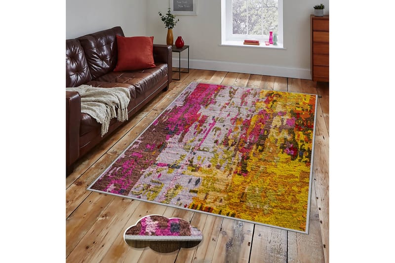 Matte (80 x 120) Homefesto 4 - Flerfarget - Tekstiler - Tepper & Matter - Orientalske tepper