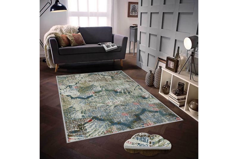 Matte (80 x 120) Homefesto 4 - Flerfarget - Tekstiler - Tepper & Matter - Orientalske tepper