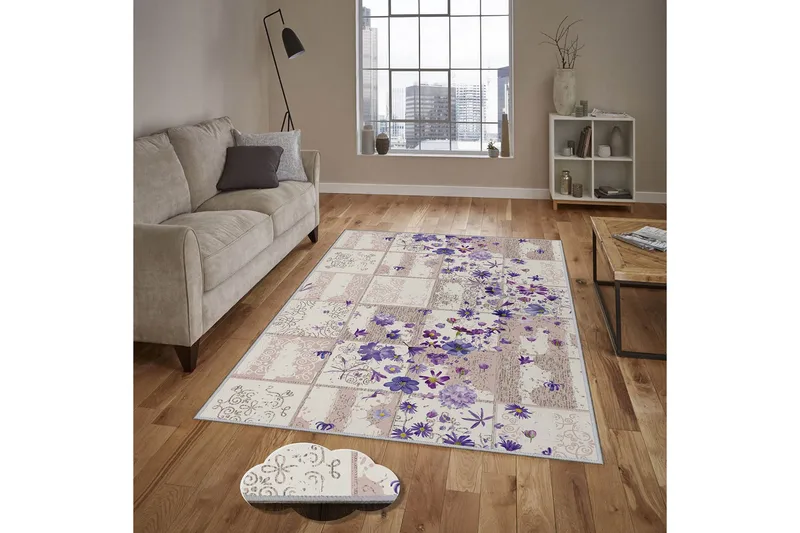 Matte (80 x 120) Homefesto 4, Flerfarget