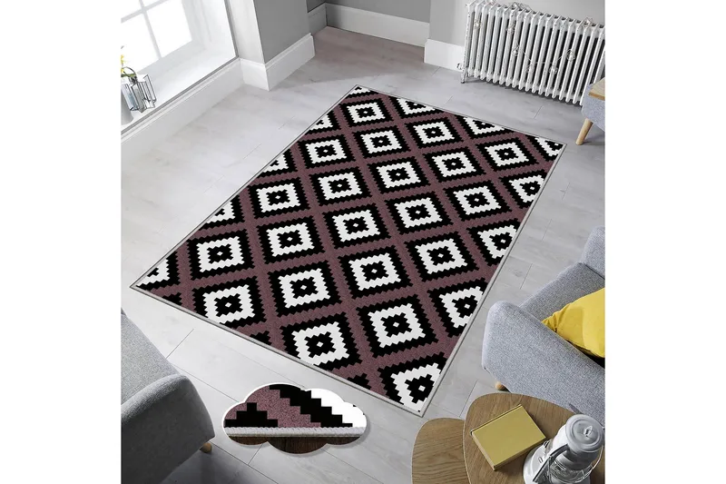 Matte (80 x 120) Homefesto 4, Flerfarget