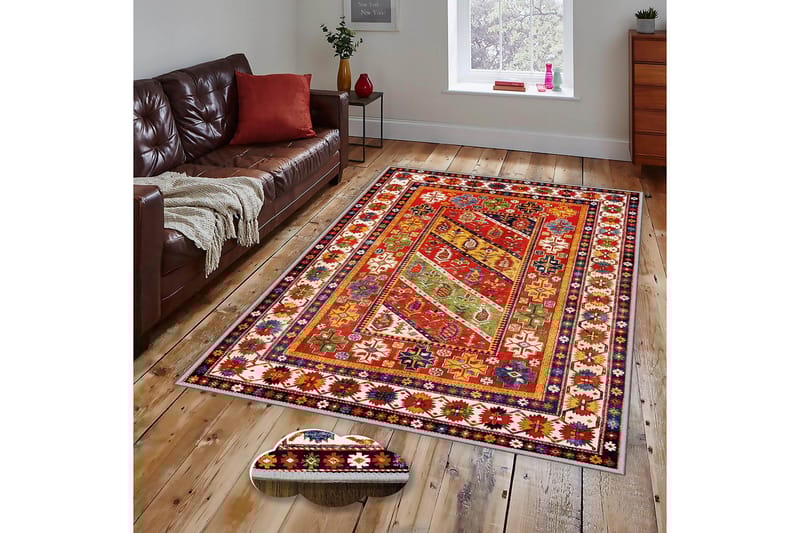 Matte (80 x 120) Homefesto 5 - Flerfarget - Tekstiler - Tepper & Matter - Orientalske tepper