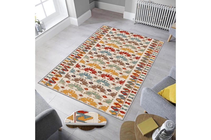 Matte (80 x 120) Homefesto 5 - Flerfarget - Tekstiler - Tepper & Matter - Orientalske tepper