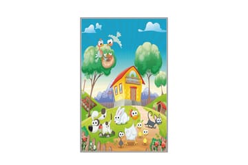 Matte (80 x 120) Homefesto 5 - Flerfarget - Tekstiler - Tepper & Matter - Orientalske tepper