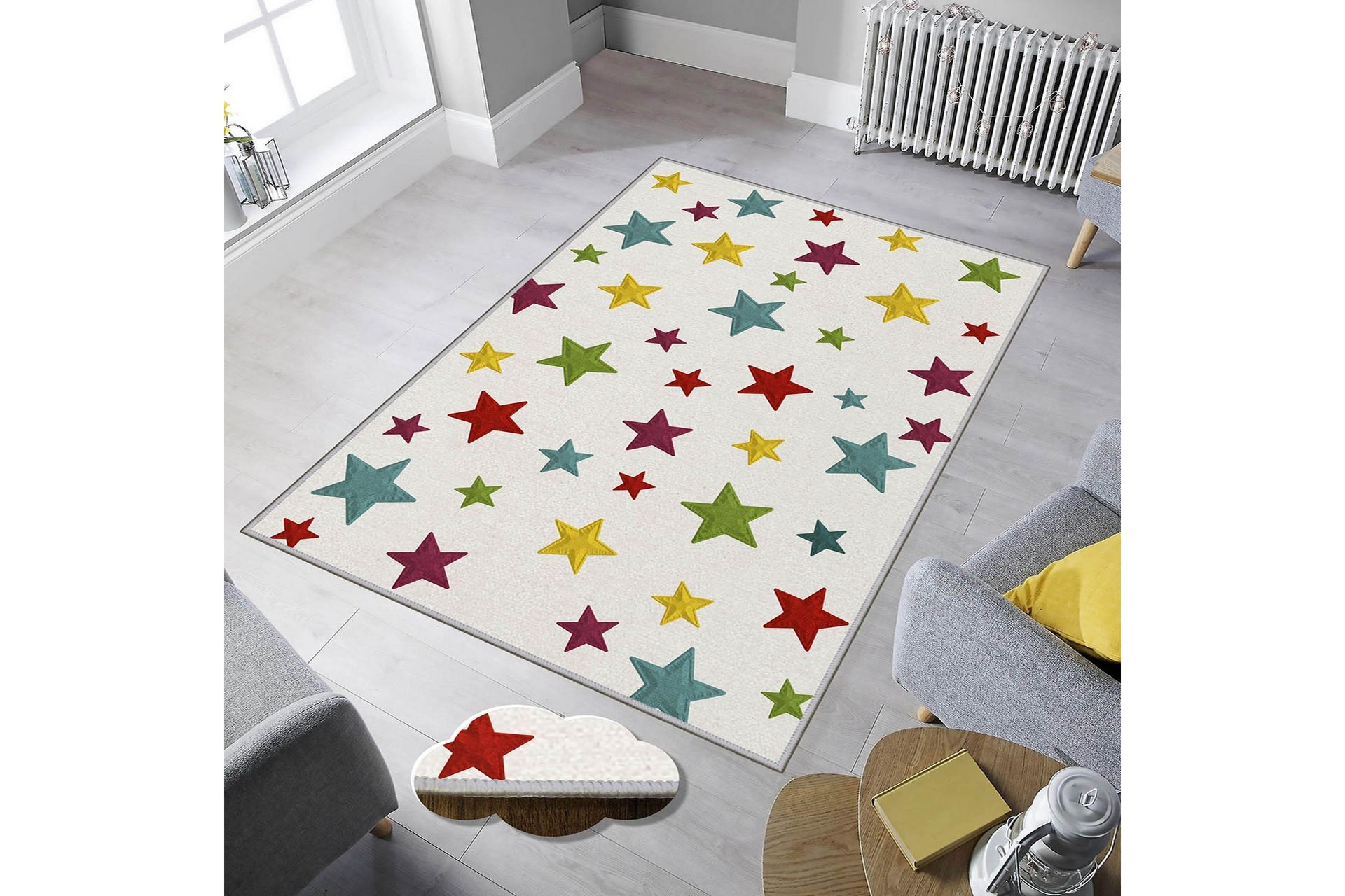 Matte (80 x 120) Homefesto 5 - Flerfarget - Tekstiler - Tepper & Matter - Orientalske tepper