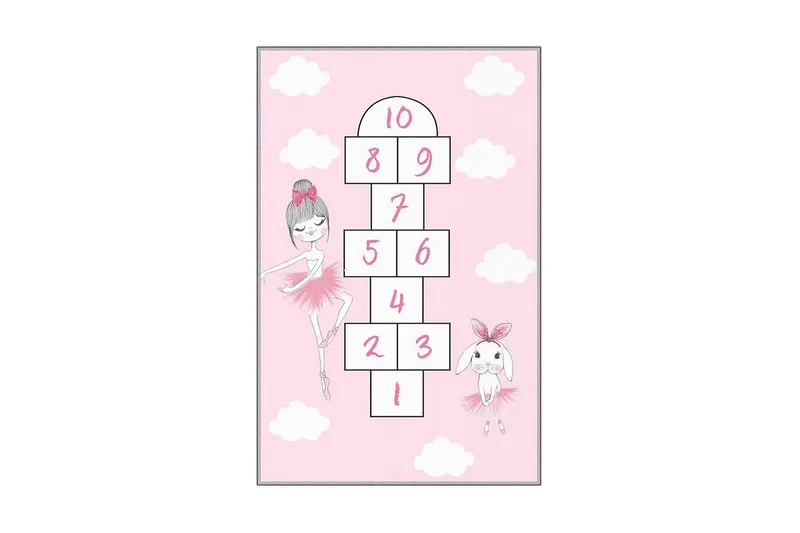 Matte (80 x 120) Homefesto 5, Flerfarget