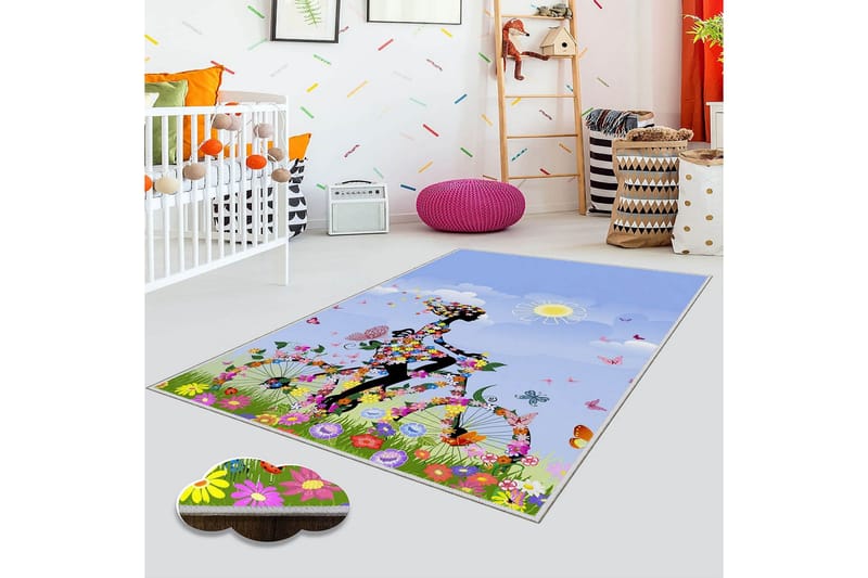 Matte (80 x 150) Homefesto 5 - Flerfarget - Tekstiler - Tepper & Matter - Orientalske tepper