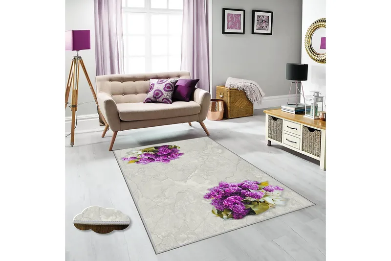 Matte (80 x 200) Homefesto 4 - Flerfarget - Tekstiler - Tepper & Matter - Orientalske tepper