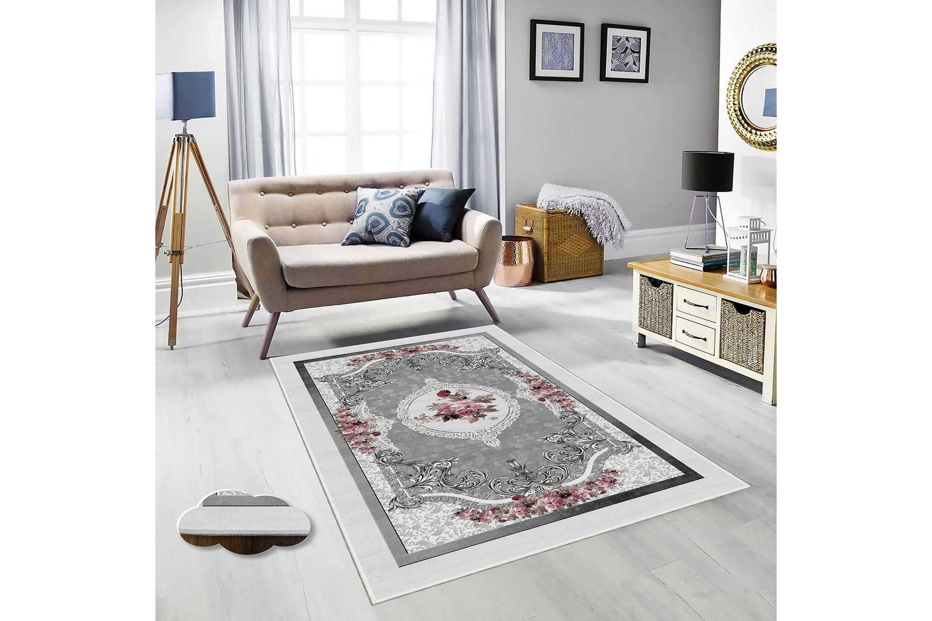 Matte (80 x 200) Homefesto 5 - Flerfarget - Tekstiler - Tepper & Matter - Orientalske tepper