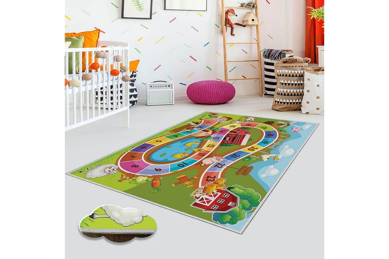 Matte (80 x 300) Homefesto 4, Flerfarget