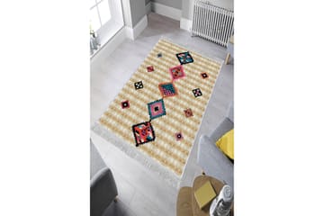 Matte (80x120) Homefesto - Cotton - Flerfarget/Fløyel - Tekstiler - Tepper & Matter - Orientalske tepper