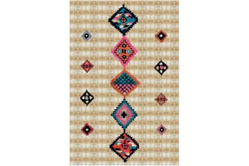 Matte (80x120) Homefesto - Cotton - Flerfarget/Fløyel - Tekstiler - Tepper & Matter - Orientalske tepper