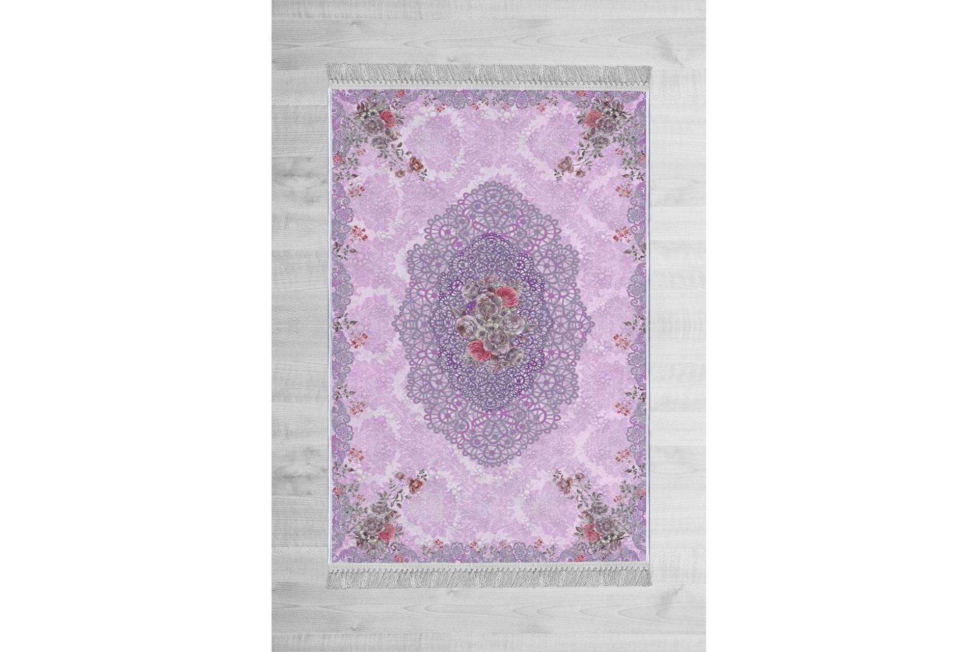 Matte (80x120) Homefesto - Cotton - Flerfarget/Fløyel - Tekstiler - Tepper & Matter - Orientalske tepper