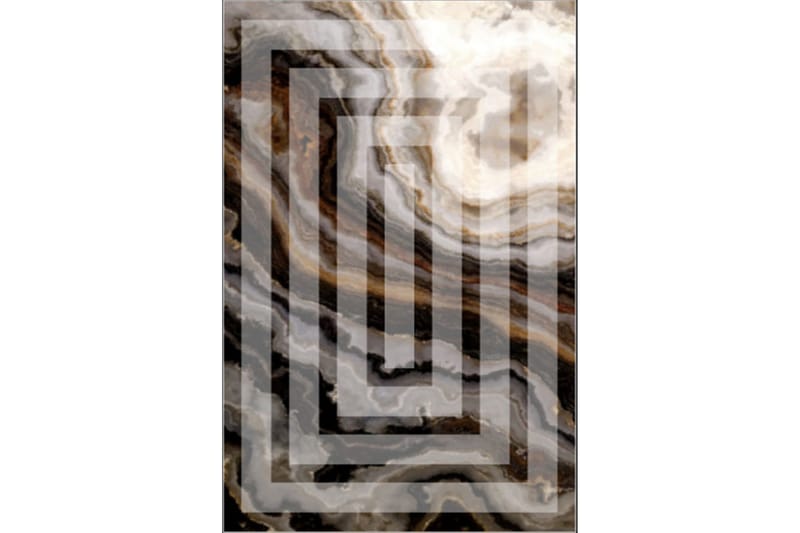 Matte (80x120) Homefesto - Cotton, Flerfarget/Fløyel