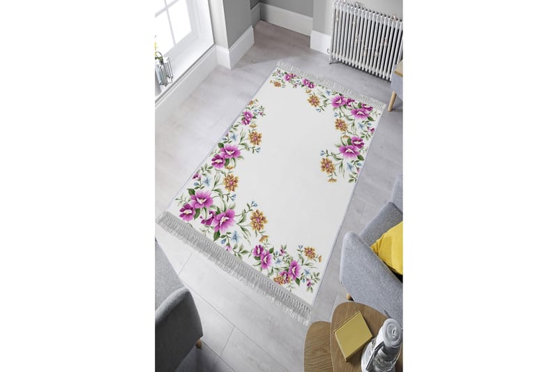 Matte (80x120) Homefesto - Cotton - Flerfarget/Fløyel - Tekstiler - Tepper & Matter - Orientalske tepper
