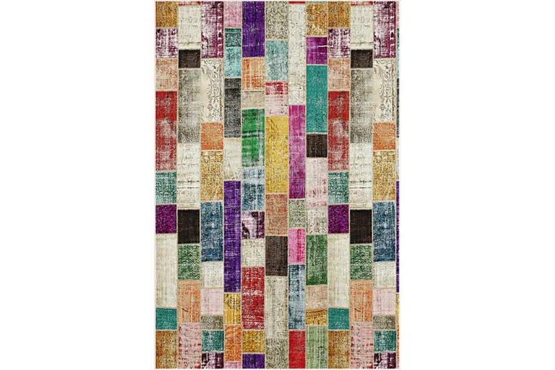 Matte (80x120) Homefesto - Cotton - Flerfarget/Fløyel - Tekstiler - Tepper & Matter - Orientalske tepper