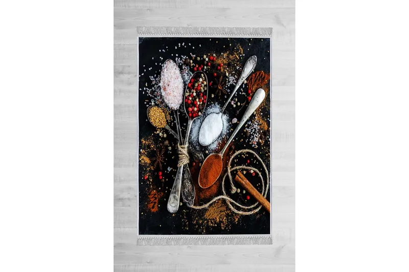 Matte (80x120) Homefesto - Cotton - Flerfarget/Fløyel - Tekstiler - Tepper & Matter - Orientalske tepper