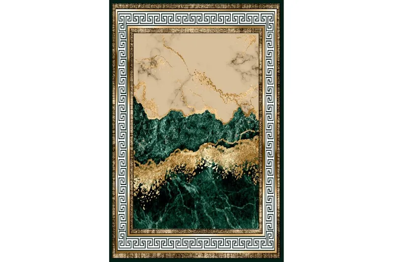 Matte (80x120) Homefesto - Cotton, Flerfarget/Fløyel