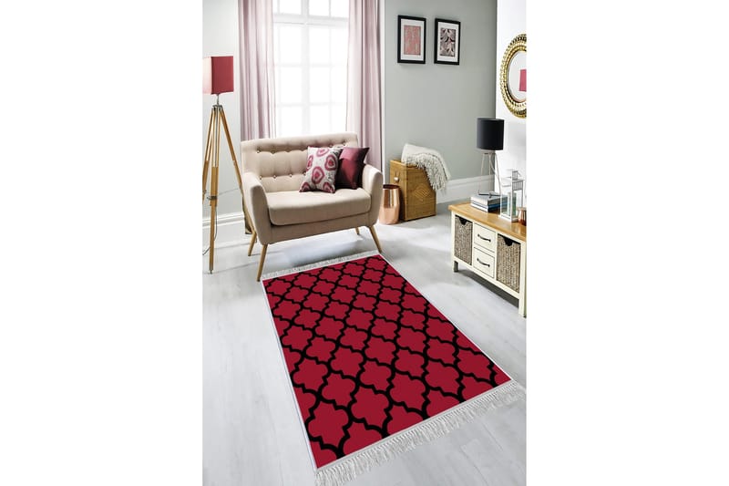 Matte (80x120) Homefesto - Cotton, Flerfarget/Fløyel